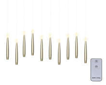 Ensemble de 10 bougies LED pour sapin – Assorties