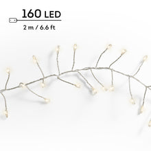 Guirlande micro-LED 160 lumières – Argent