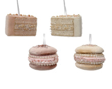 Ornement gourmand de Noël avec perles – Rose et champagne