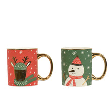 Tasse de Noël illustrée – Multicolore