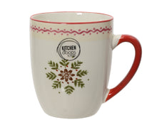 Tasse de Noël au houx – Blanc