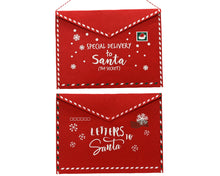 Lettre décorative du Père Noël – Rouge