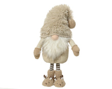 Gnome de Noël à jambes télescopiques – Crème