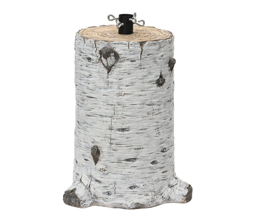 Pied de sapin décoratif – Blanc lavé
