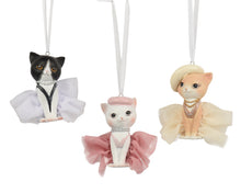 Ornement chat assis – Multicolore