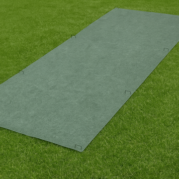 Winter cover with anchors, 9 ft x 33 ft