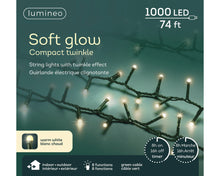 Guirlande micro-LED éclat doux – Vert / Blanc chaud