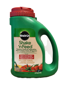 Engrais Miracle-Gro® 9-4-12 pour tomates, fruits et légumes — photo sur fond blanc