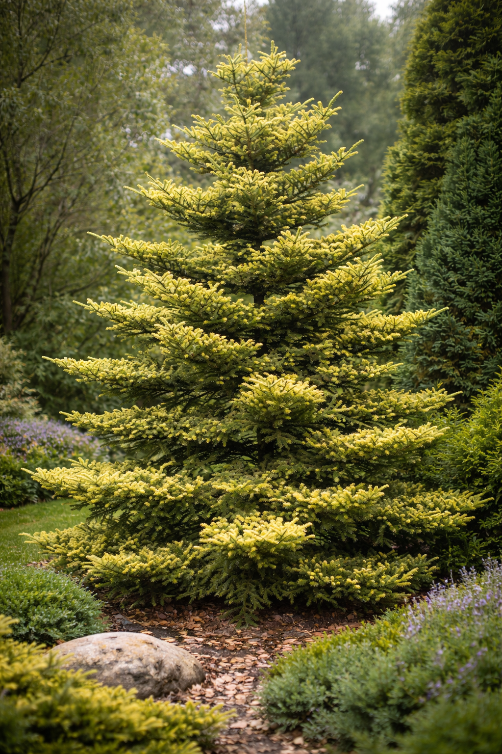 Abies koreana 'Aurea'