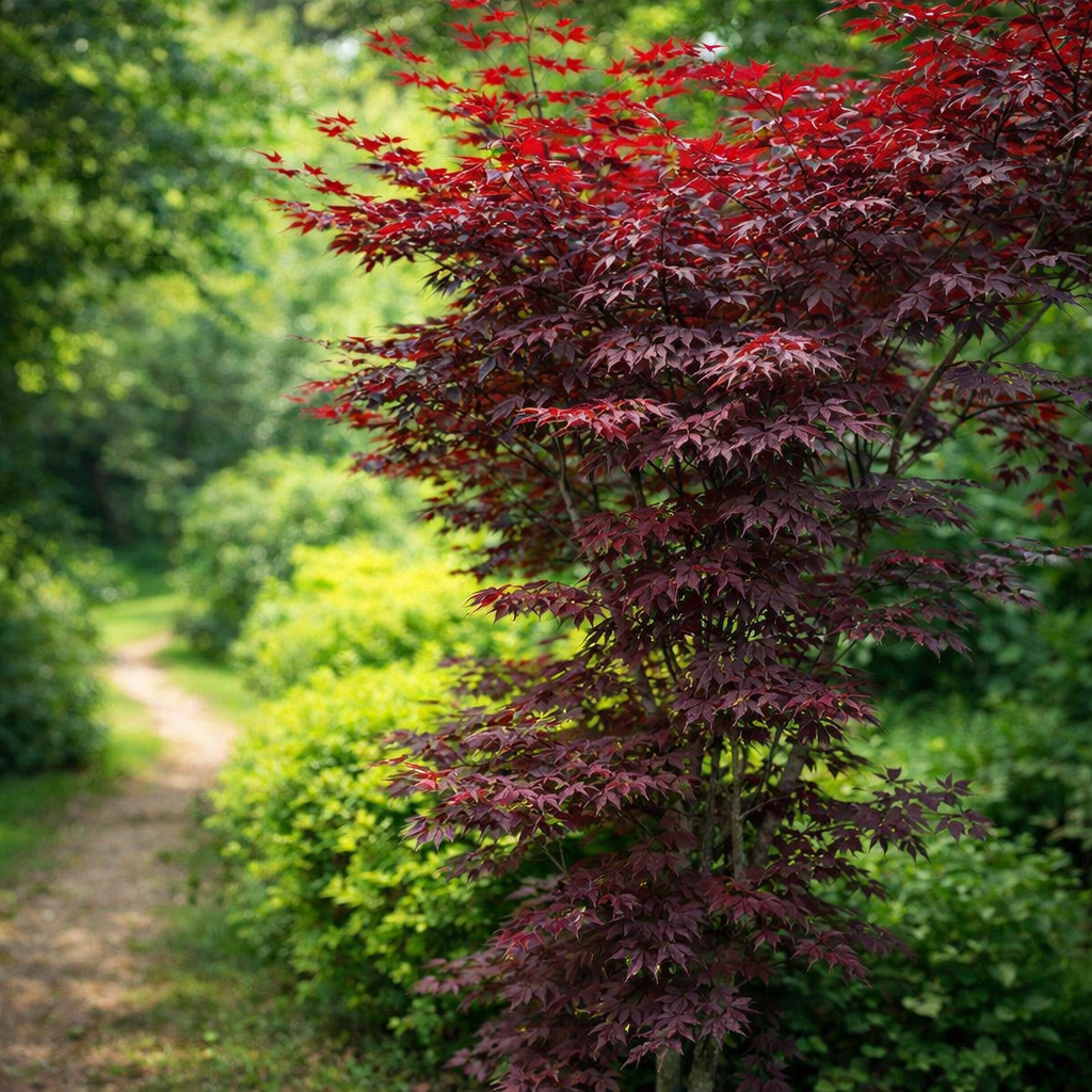 Acer palmatum 'Bloodgood'