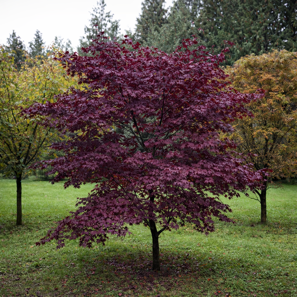 Acer palmatum 'Fireglow'