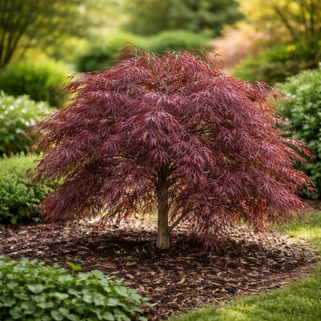 Acer palmatum var. dissectum 'Crimson Queen'