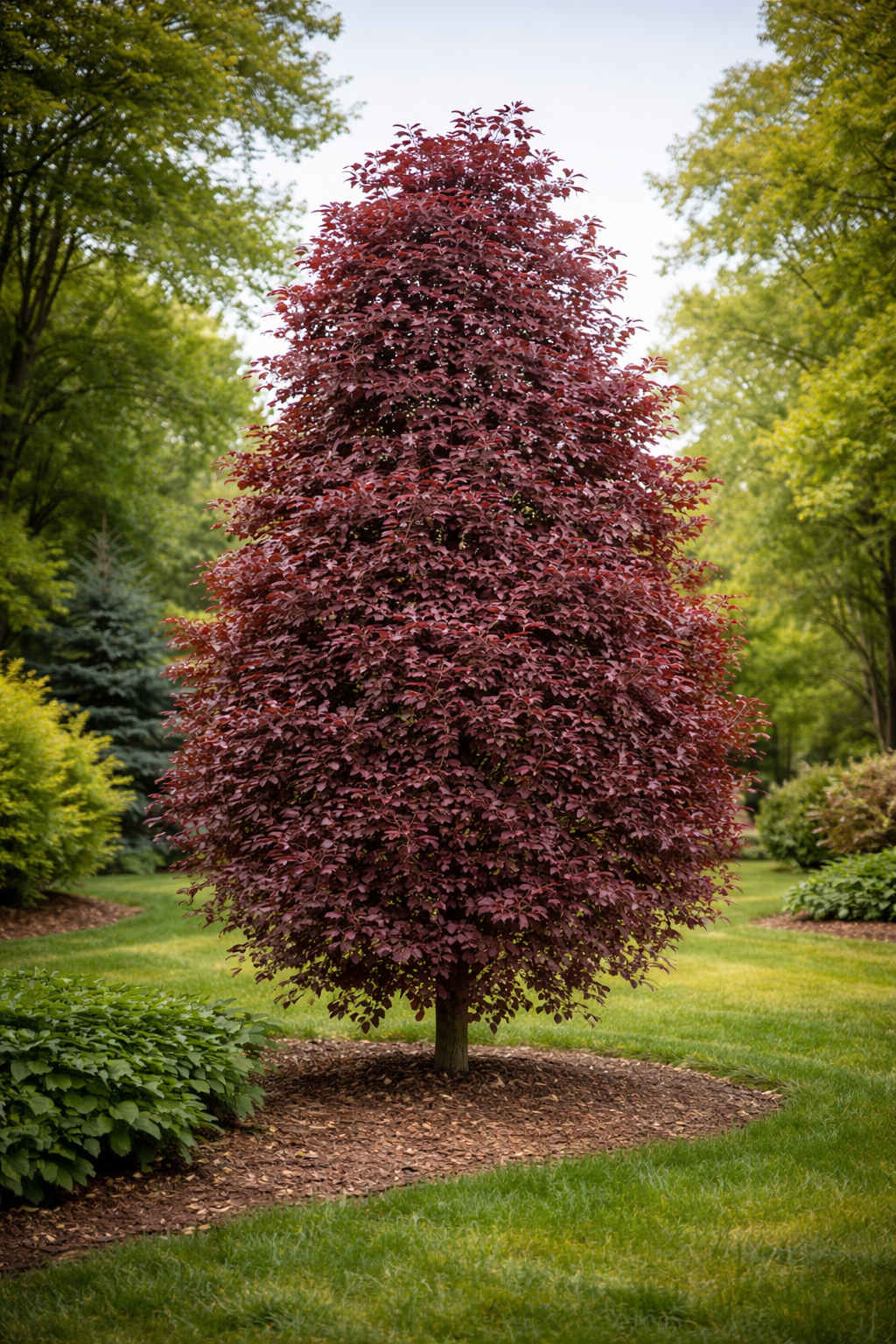 Acer platanoides 'Crimson Sentry'