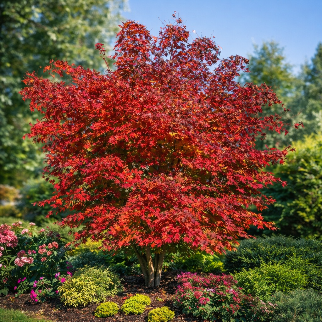 Acer × pseudosieboldianum 'Arctic Jade'