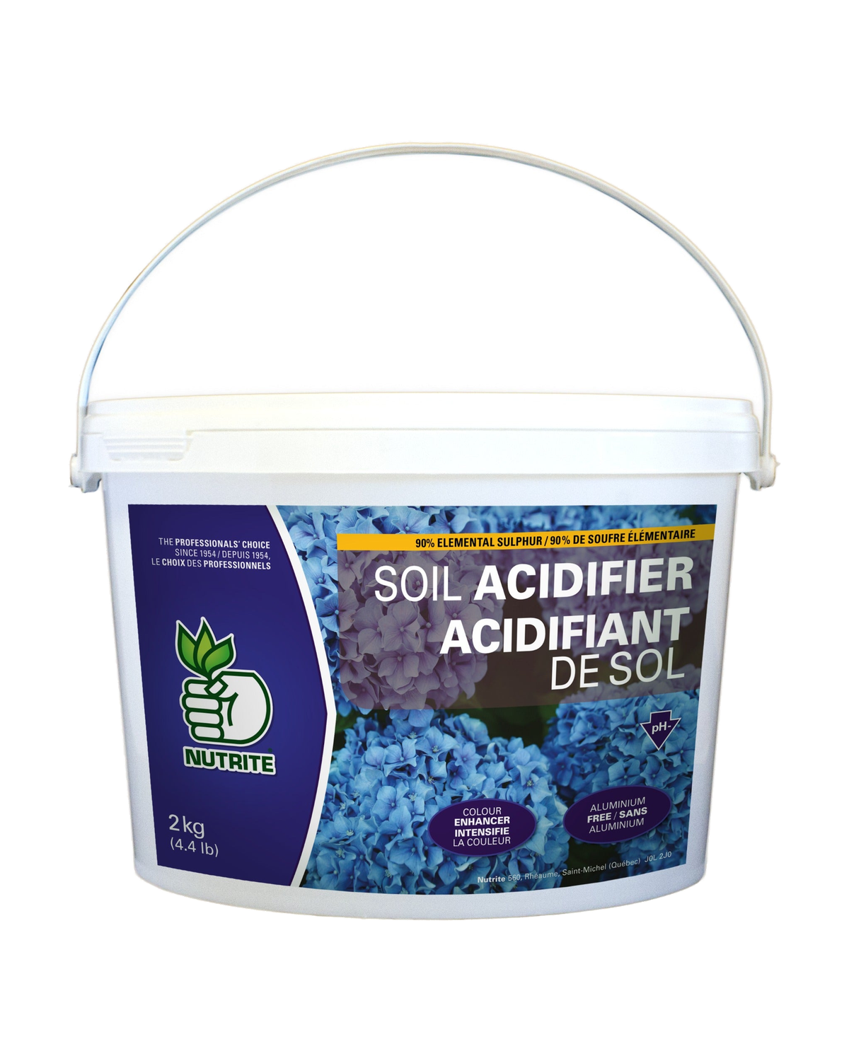 Acidifiant de sol Nutrite — photo sur fond blanc