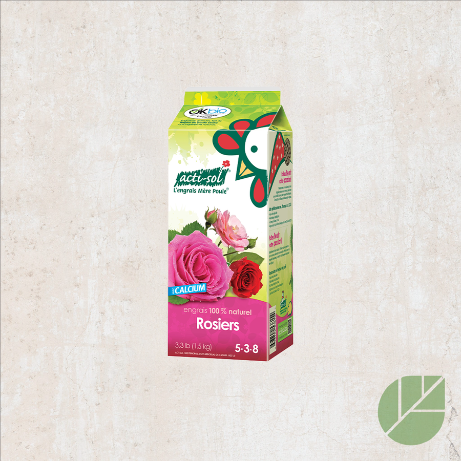 Acti-Sol 100% Natural Fertilizer – Roses 5-3-8