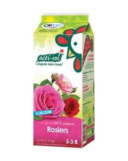 Acti-Sol Engrais 100% Naturel – Rosiers 5-3-8