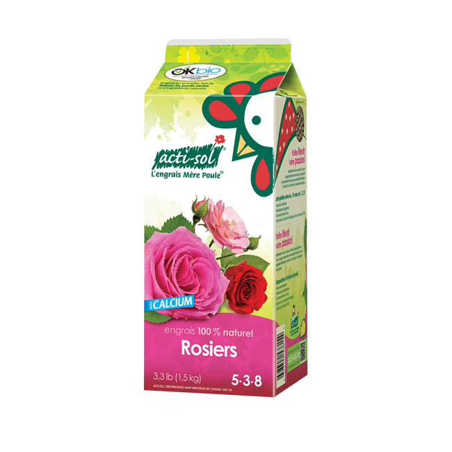 Acti-Sol Engrais 100% Naturel – Rosiers 5-3-8