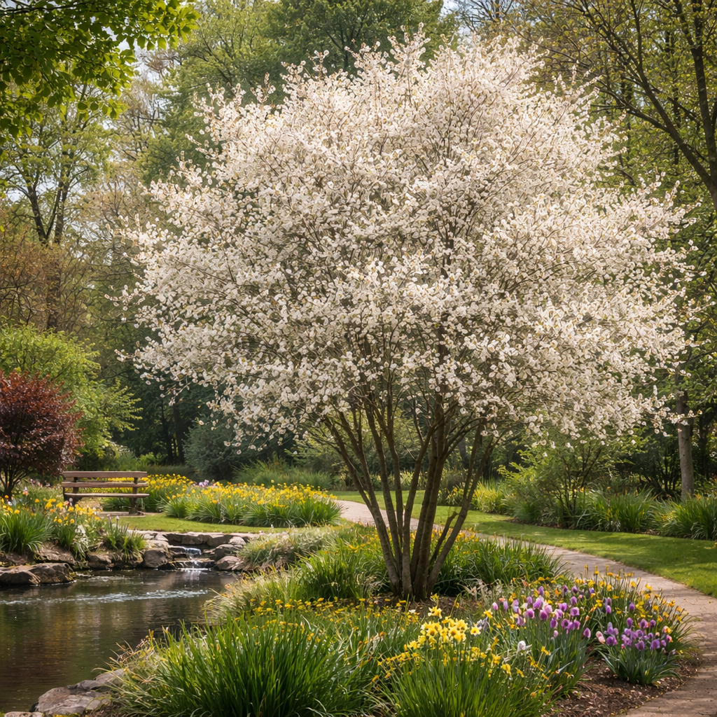Amelanchier × grandiflora 'Autumn Brilliance'