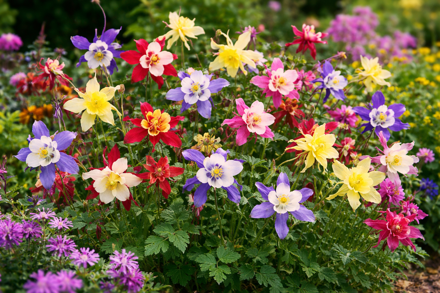 Mixed Columbine