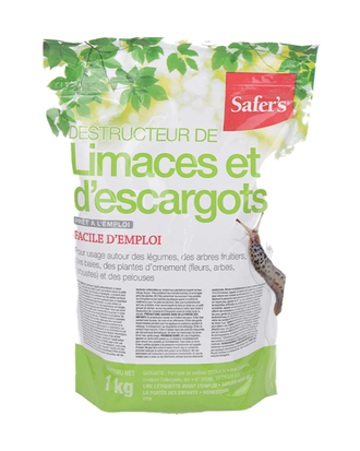 Appât pour limaces et escargots Safer's® — photo sur fond blanc