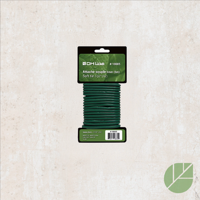 Attache souple 5 mm en rouleau de 5 m pour plantes et supports
