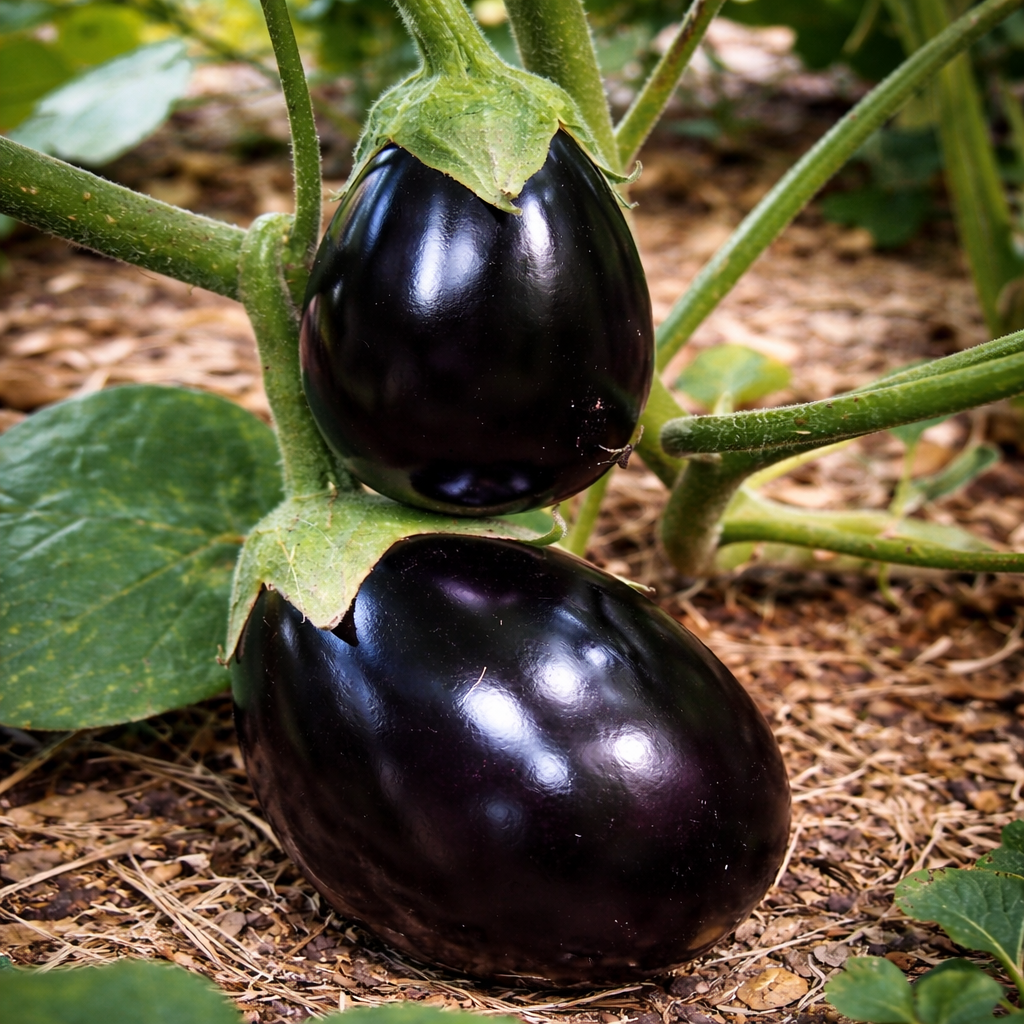 Aubergine 'Pot Black'
