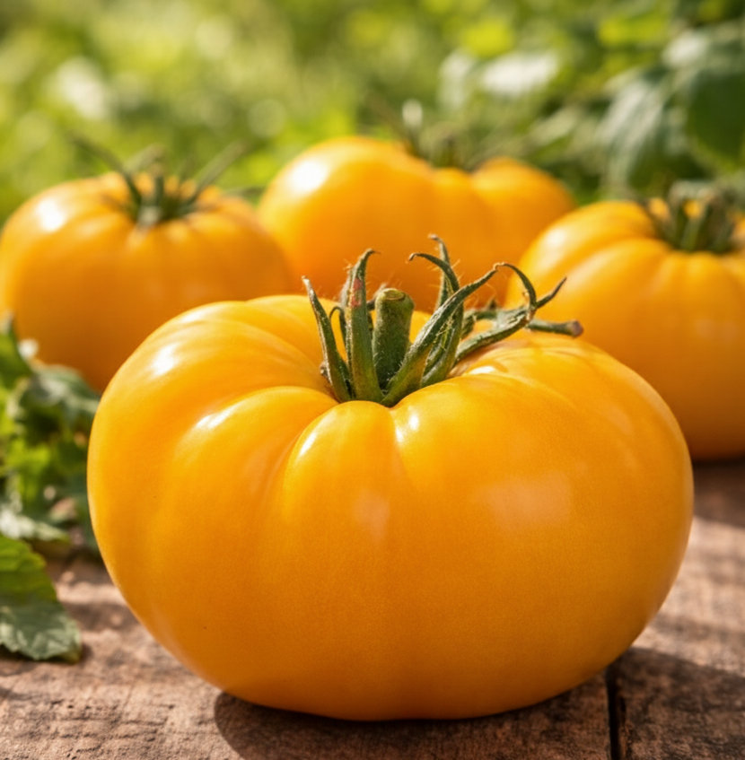 Tomate jaune Azoychka – Gaia Organic Seeds