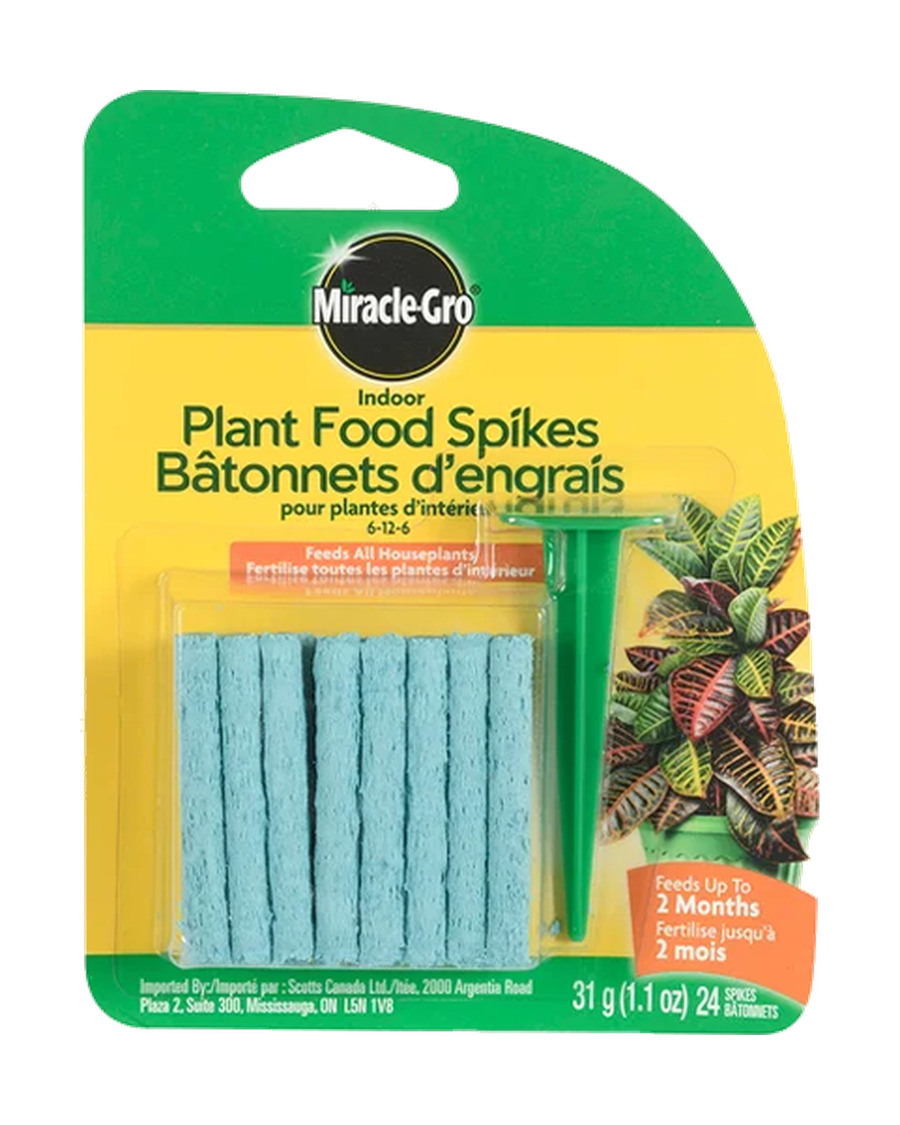 Bâtonnets d’engrais Miracle-Gro® 6-12-6 pour plantes en pot — photo sur fond blanc