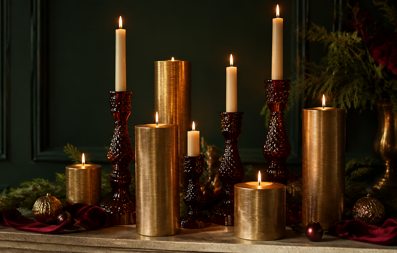 Bougies et chandeliers