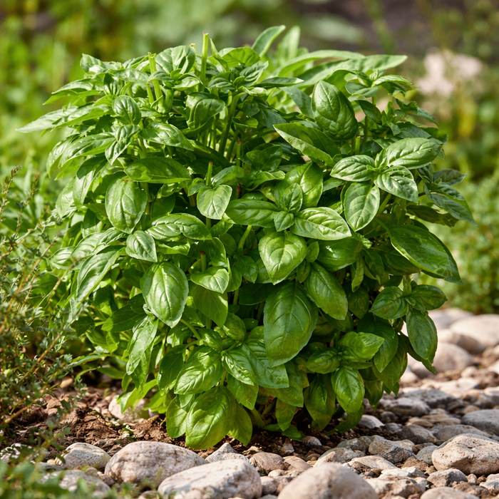 Basilic ‘Piedmont’ (<em>Ocimum basilicum</em>)