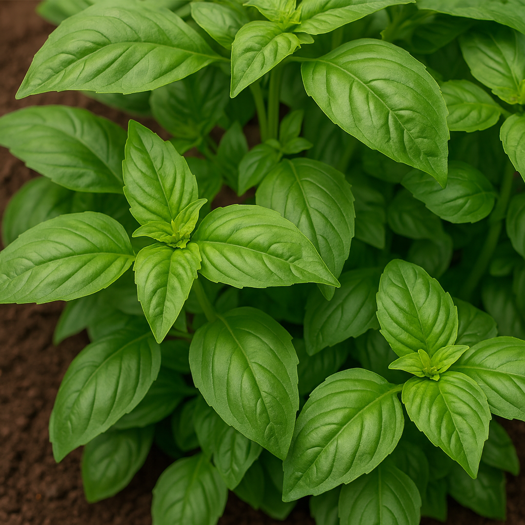 Organic cinnamon basil