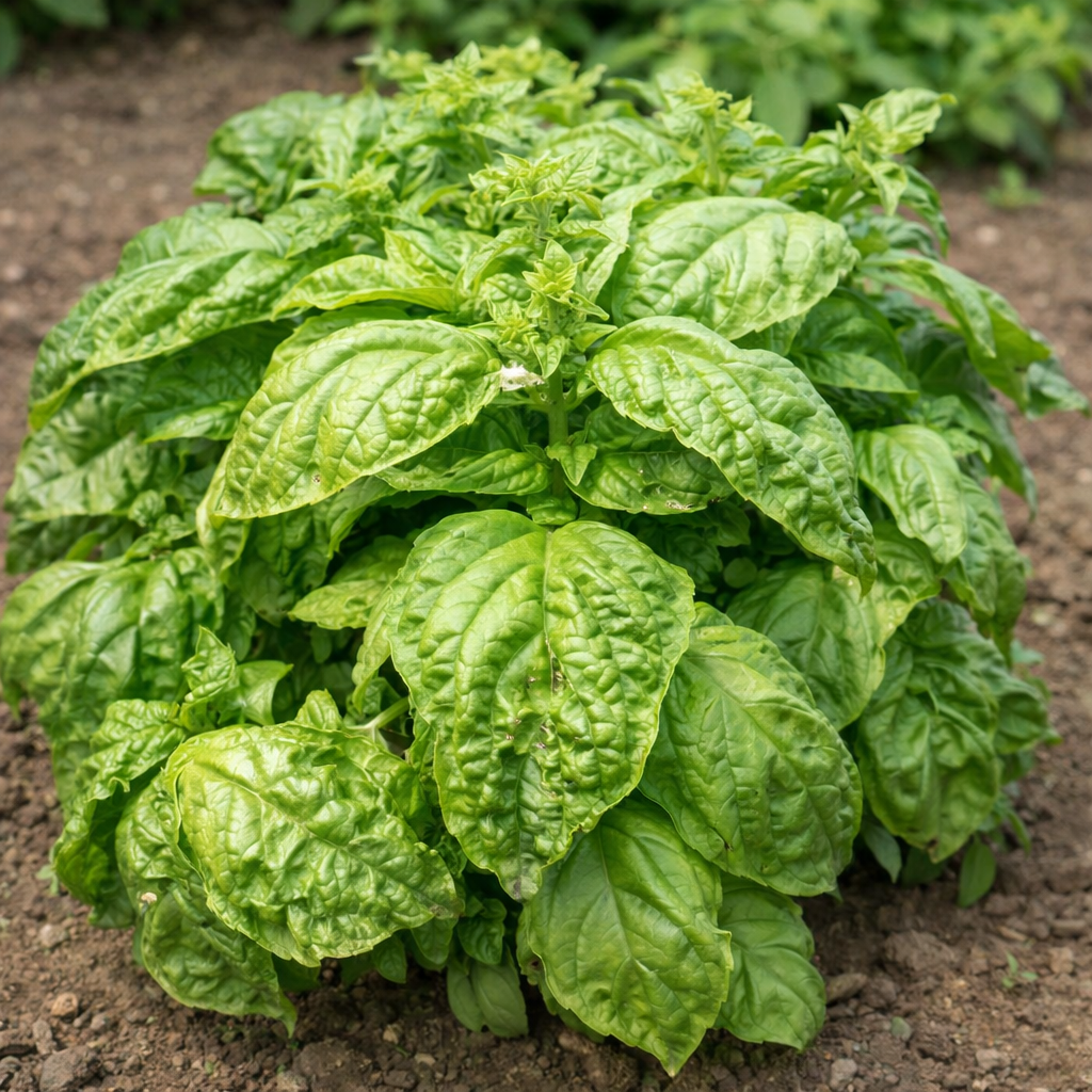 Large-leaved basil 'Foglia di Lattuga'