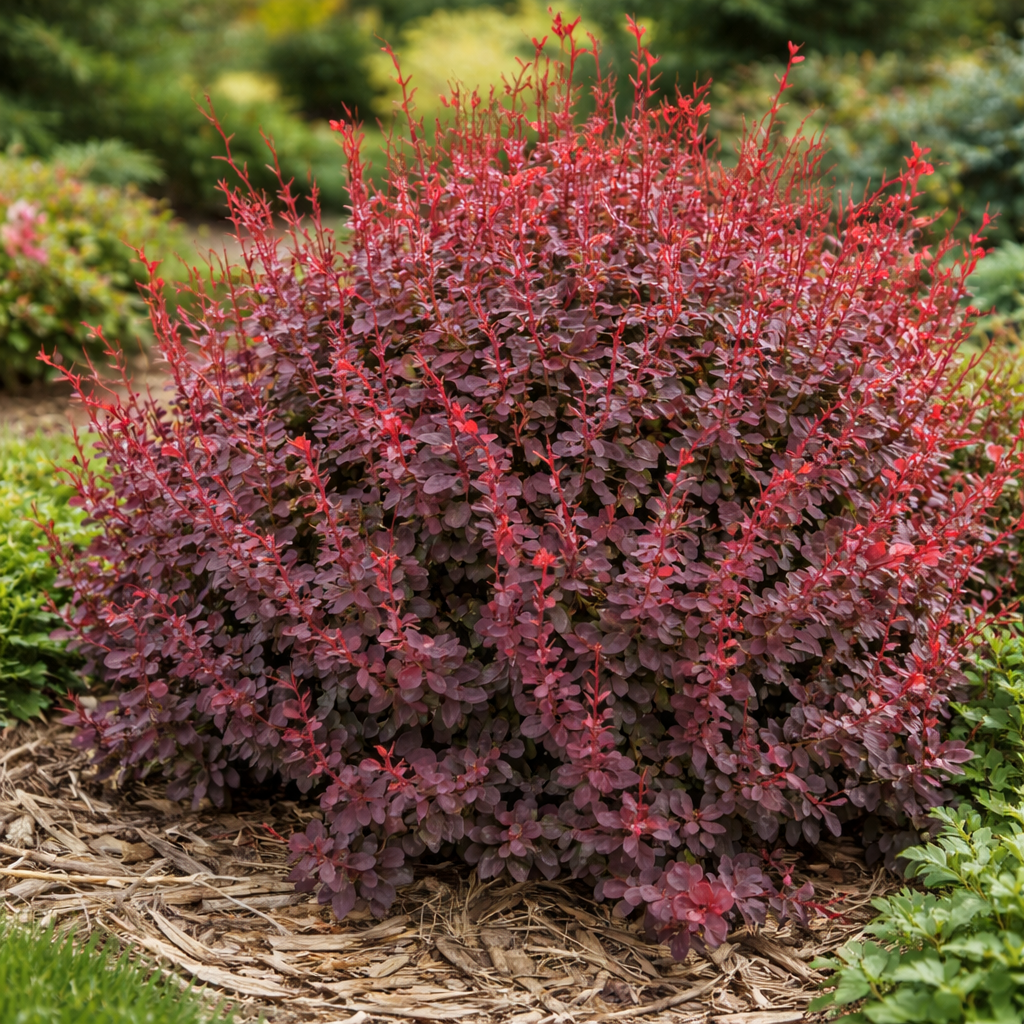 Berberis thunbergii 'Royal Cloak'