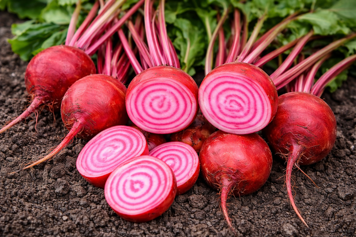 ‘Chioggia’ beet (<em>Beta vulgaris</em>)