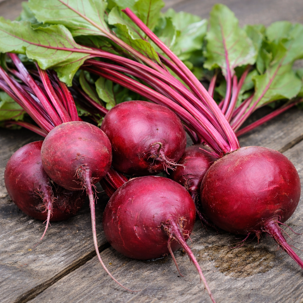 Organic 'Detroit Dark Red' Beetroot