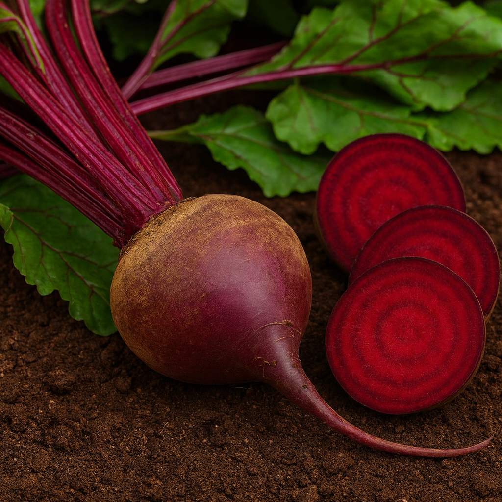 'Detroit Dark Red' Beetroot on Ribbon