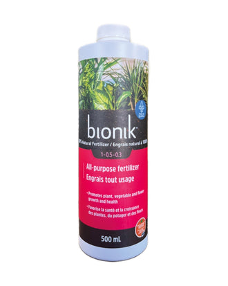 Engrais tout usage biologique Bionik 1-0.5-0.3 — photo sur fond blanc