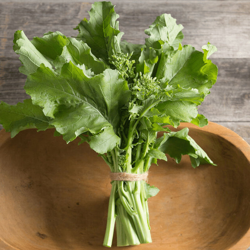 Organic 'Spring Raab' Broccoli