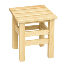 Table pour plantes en pin teint cèdre – 10 × 10 × 14 po
