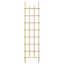 Treillis de jardin en pin teint cèdre – 19 × 84 po