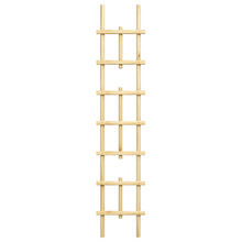 Treillis décoratif en pin teint cèdre – 12 × 72 po