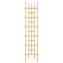 Treillis de jardin en pin teint cèdre – 14 × 78 po
