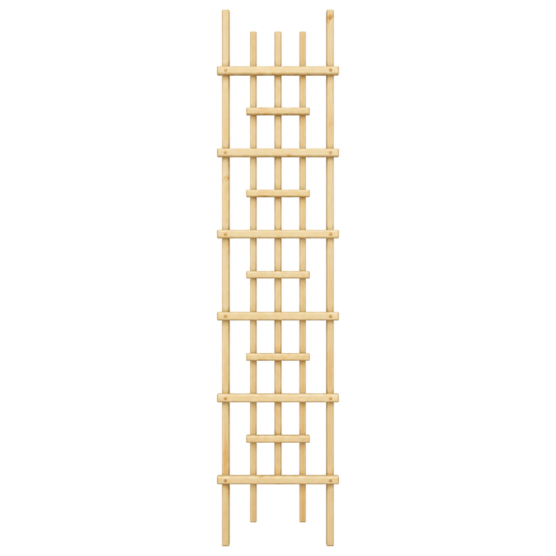 Treillis de jardin en pin naturel – 14 × 78 po