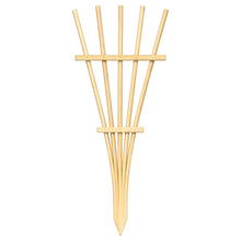 Treillis pour plantes en pin teint cèdre – 15 × 40 po