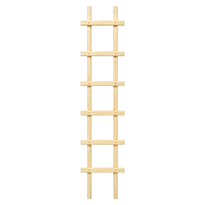 Treillis pour plantes en pin naturel – 8 × 40 po