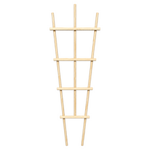 Treillis pour plantes en pin teint cèdre – 14 × 48 po