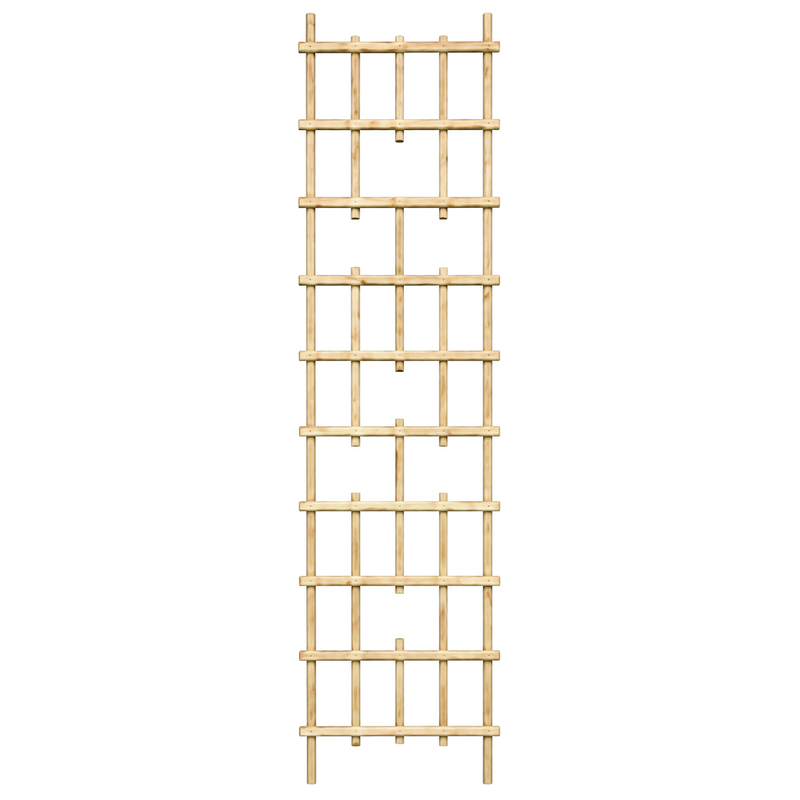 Treillis de jardin en pin naturel – 19 × 84 po