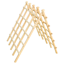 Treillis pour potager en pin teint cèdre – 36 × 48 po