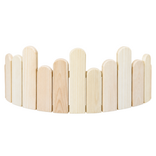 Bordure flexible pour plate-bande en pin teint cèdre – 29 × 12 po